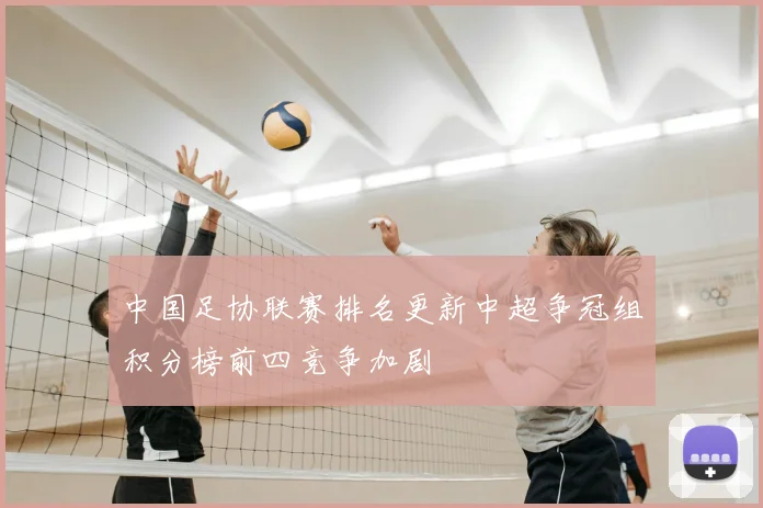 中国足协联赛排名更新中超争冠组积分榜前四竞争加剧